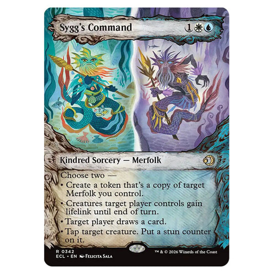 Sygg's Command 0342 card from the Magic The Gathering set Lorwyn Eclipsed