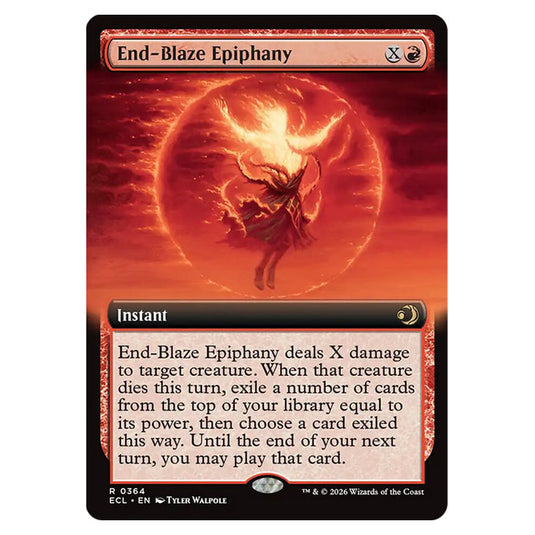 End-Blaze Epiphany 0364 card from the Magic The Gathering set Lorwyn Eclipsed