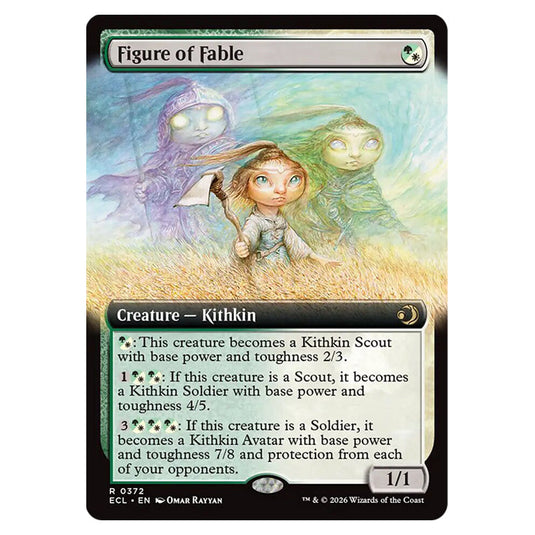 Figure of Fable 0372 card from the Magic The Gathering set Lorwyn Eclipsed