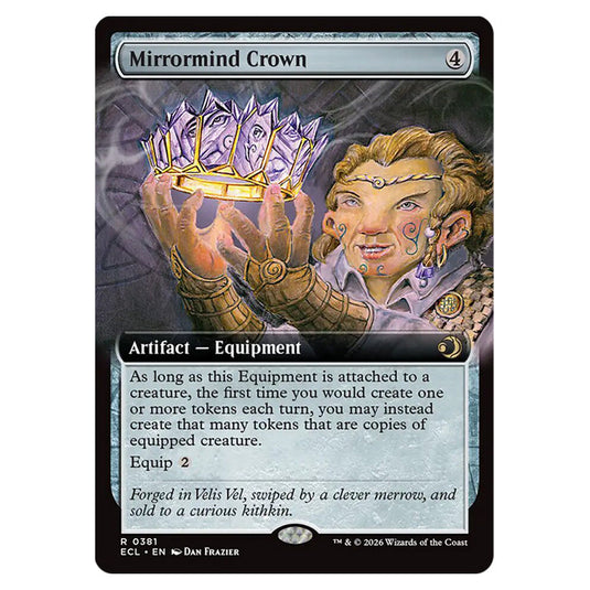 Mirrormind Crown 0381 card from the Magic The Gathering set Lorwyn Eclipsed