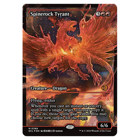 Spinerock Tyrant 0389 card from the Magic The Gathering set Lorwyn Eclipsed