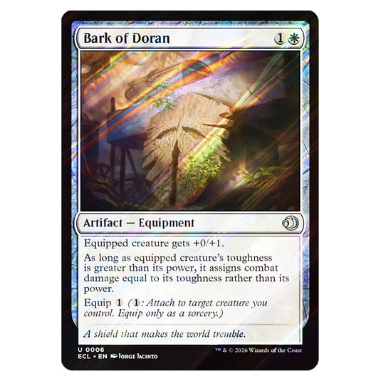 Bark of Doran 0006 card from the Magic The Gathering set Lorwyn Eclipsed