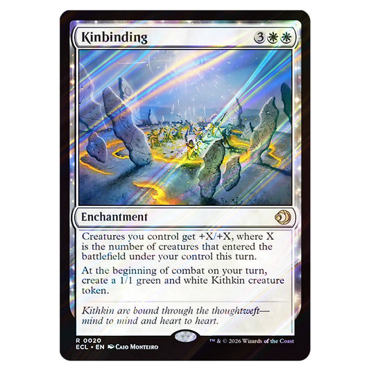 Kinbinding 0020 card from the Magic The Gathering set Lorwyn Eclipsed