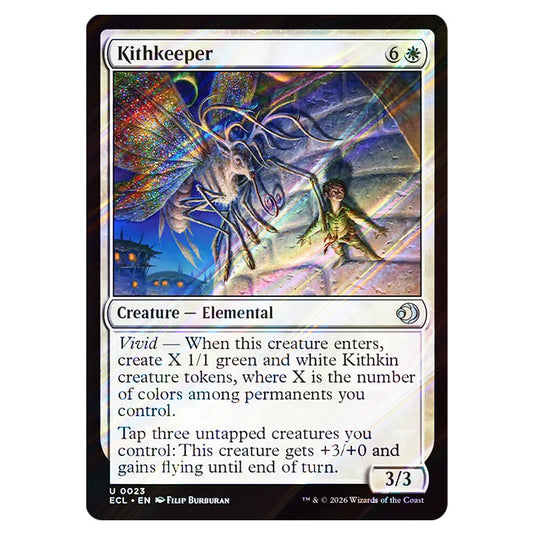 Kithkeeper 0023 card from the Magic The Gathering set Lorwyn Eclipsed