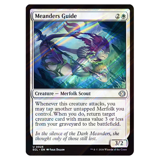 Meanders Guide 0025 card from the Magic The Gathering set Lorwyn Eclipsed