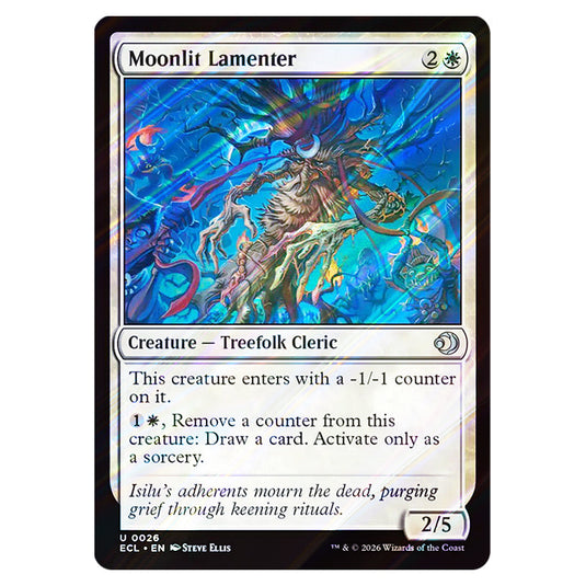 Moonlit Lamenter 0026 card from the Magic The Gathering set Lorwyn Eclipsed