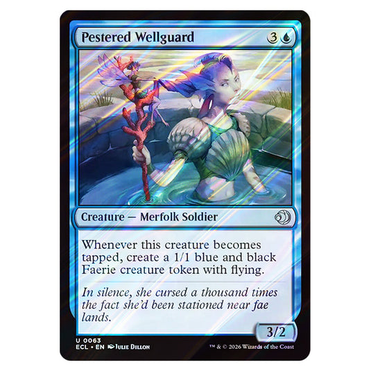 Pestered Wellguard 0063 card from the Magic The Gathering set Lorwyn Eclipsed