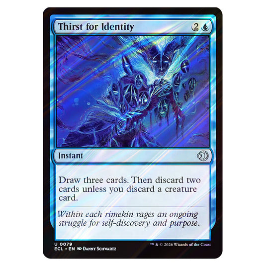 Thirst for Identity 0079 card from the Magic The Gathering set Lorwyn Eclipsed