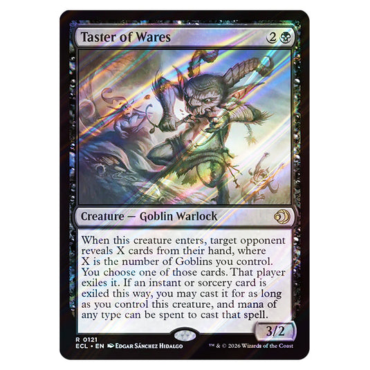 Taster of Wares 0121 card from the Magic The Gathering set Lorwyn Eclipsed