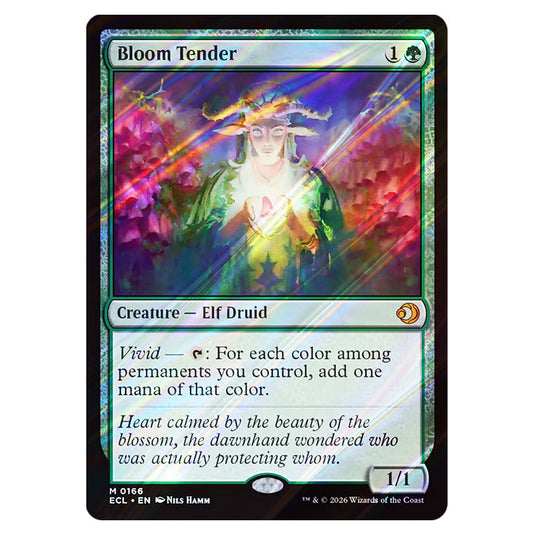 Bloom Tender 0166 card from the Magic The Gathering set Lorwyn Eclipsed