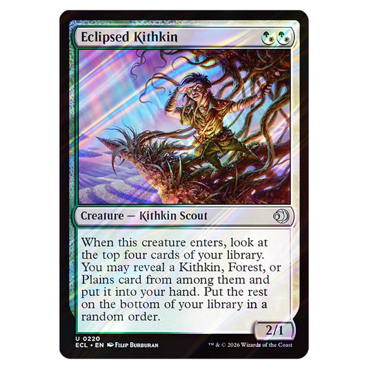 Eclipsed Kithkin 0220 card from the Magic The Gathering set Lorwyn Eclipsed