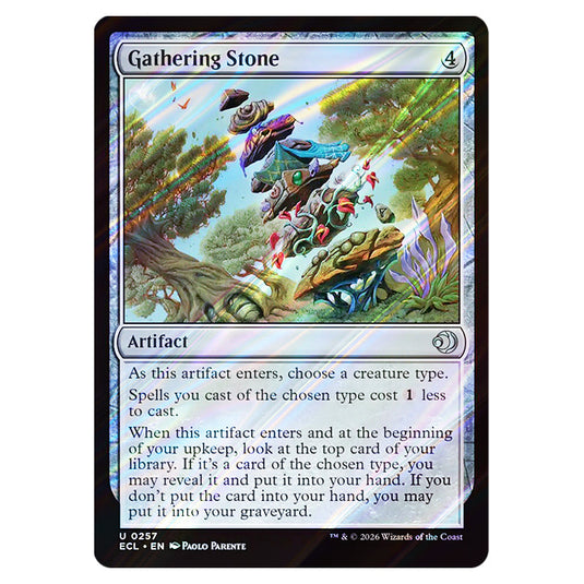 Gathering Stone 0257 card from the Magic The Gathering set Lorwyn Eclipsed