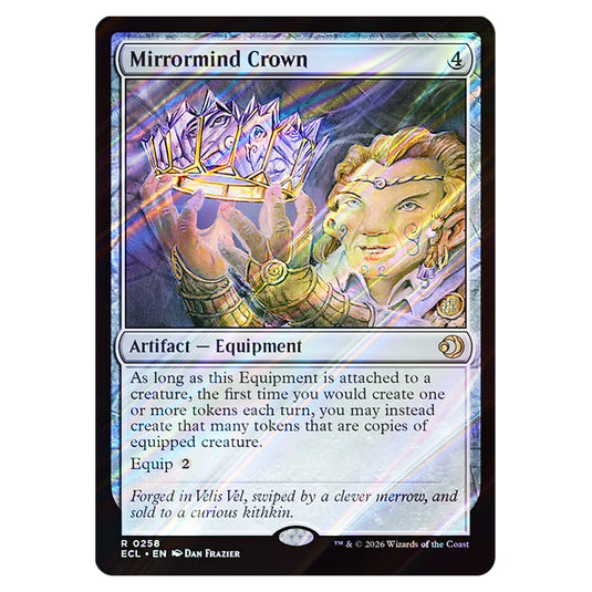 Mirrormind Crown 0258 card from the Magic The Gathering set Lorwyn Eclipsed
