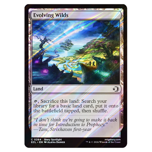 Evolving Wilds 0264 card from the Magic The Gathering set Lorwyn Eclipsed