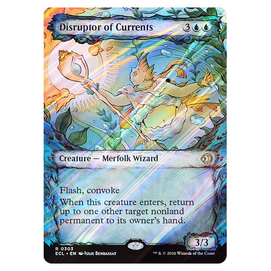 Disruptor of Currents 0303 card from the Magic The Gathering set Lorwyn Eclipsed