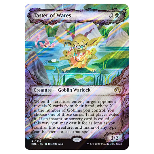 Taster of Wares 0314 card from the Magic The Gathering set Lorwyn Eclipsed