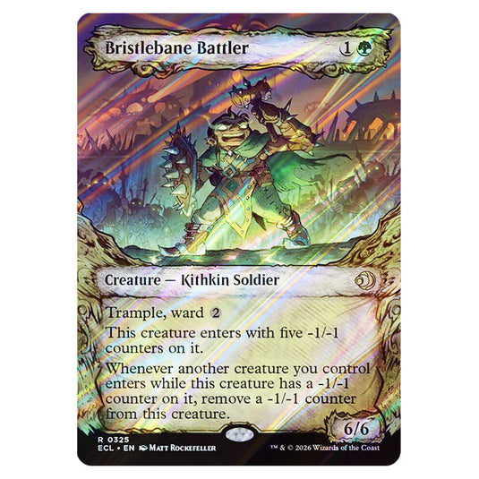 Bristlebane Battler 0325 card from the Magic The Gathering set Lorwyn Eclipsed