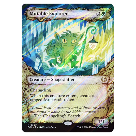 Mutable Explorer 0327 card from the Magic The Gathering set Lorwyn Eclipsed