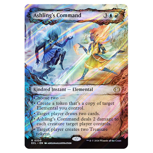 Ashling's Command 0330 card from the Magic The Gathering set Lorwyn Eclipsed