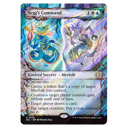 Sygg's Command 0342 card from the Magic The Gathering set Lorwyn Eclipsed