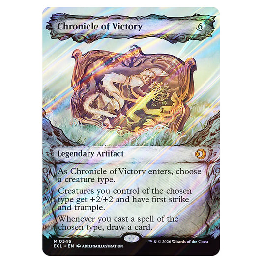 Chronicle of Victory 0346 card from the Magic The Gathering set Lorwyn Eclipsed