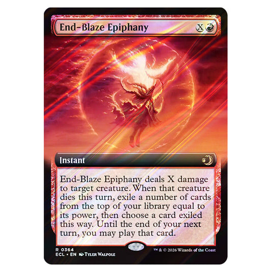 End-Blaze Epiphany 0364 card from the Magic The Gathering set Lorwyn Eclipsed
