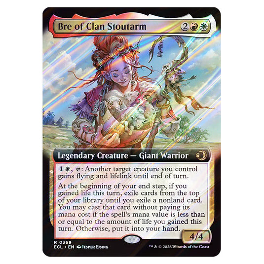 Bre of Clan Stoutarm 0369 card from the Magic The Gathering set Lorwyn Eclipsed