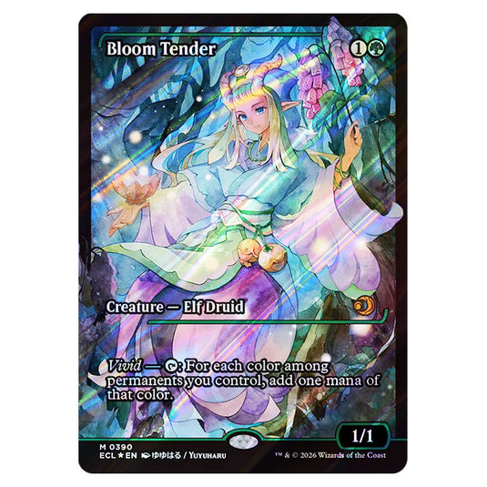 Bloom Tender 0390 card from the Magic The Gathering set Lorwyn Eclipsed