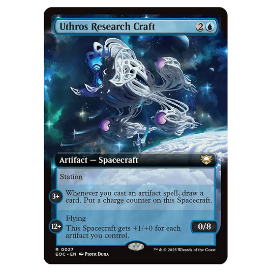Uthros Research Craft 0027 card from the Magic The Gathering set Edge of Eternities - Commander