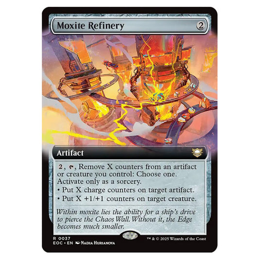 Moxite Refinery 0037 card from the Magic The Gathering set Edge of Eternities - Commander