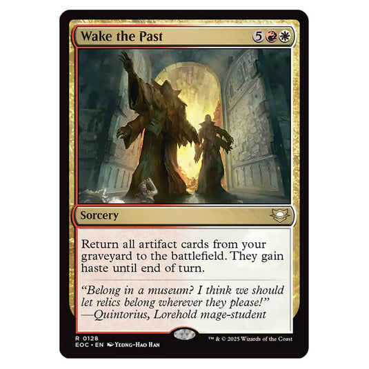 Wake the Past 0128 card from the Magic The Gathering set Edge of Eternities - Commander