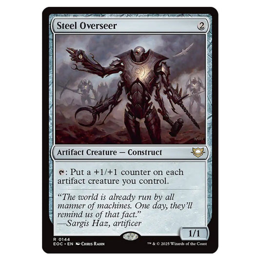 Steel Overseer 0144 card from the Magic The Gathering set Edge of Eternities - Commander