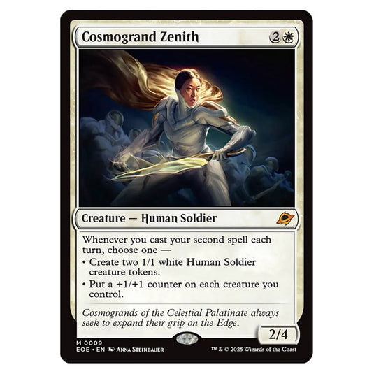 Cosmogrand Zenith 0009 card from the Magic The Gathering set Edge of Eternities