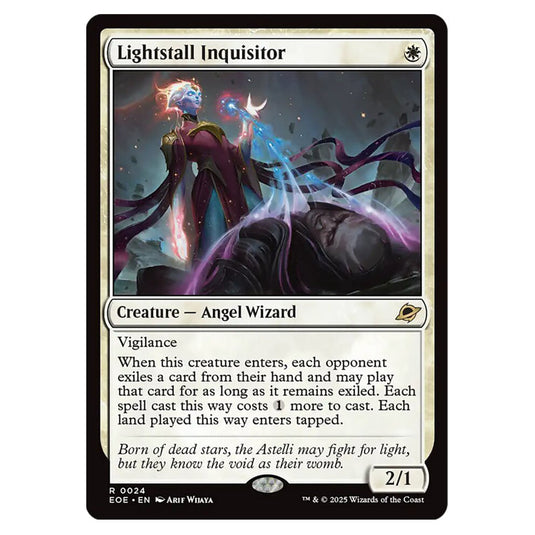 Lightstall Inquisitor 0024 card from the Magic The Gathering set Edge of Eternities