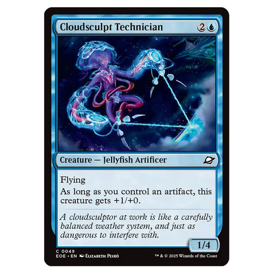 Cloudsculpt Technician 0049 card from the Magic The Gathering set Edge of Eternities