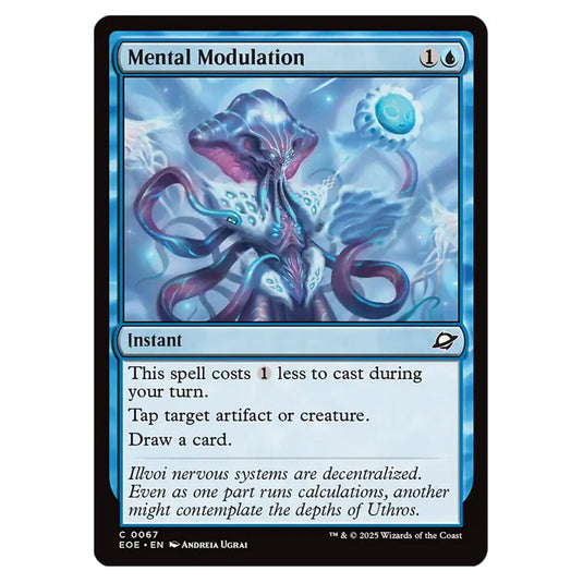 Mental Modulation 0067 card from the Magic The Gathering set Edge of Eternities
