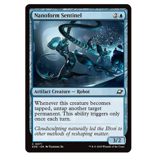 Nanoform Sentinel 0071 card from the Magic The Gathering set Edge of Eternities