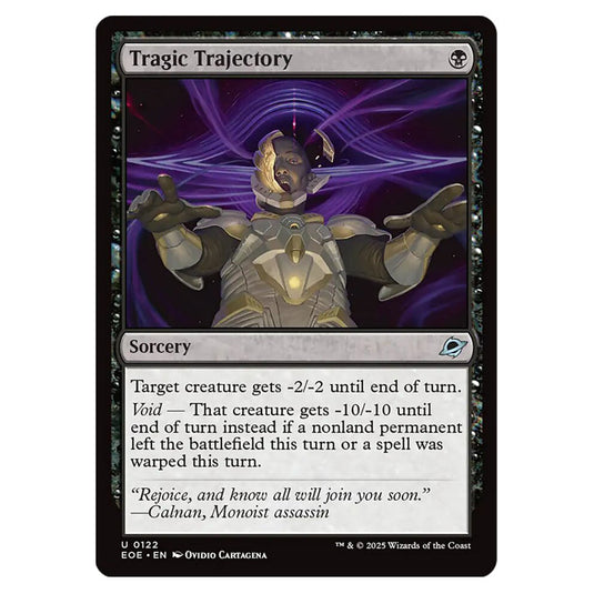 Tragic Trajectory 0122 card from the Magic The Gathering set Edge of Eternities