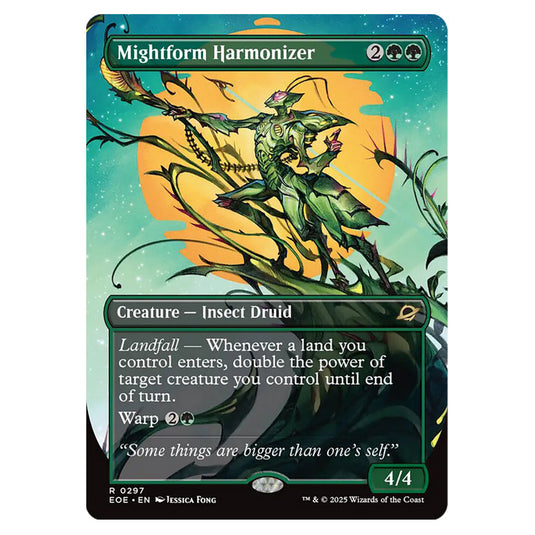 Mightform Harmonizer 0297 card from the Magic The Gathering set Edge of Eternities