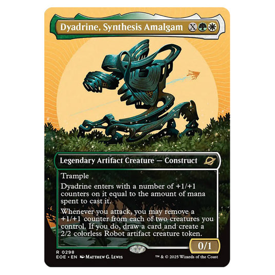 Dyadrine, Synthesis Amalgam 0298 card from the Magic The Gathering set Edge of Eternities