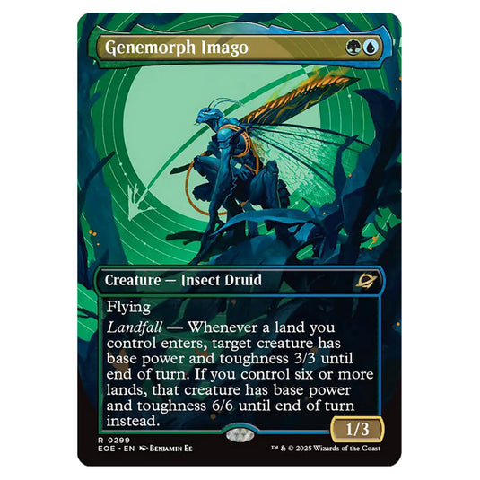 Genemorph Imago 0299 card from the Magic The Gathering set Edge of Eternities