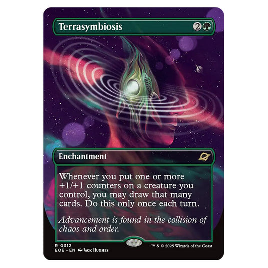 Terrasymbiosis 0312 card from the Magic The Gathering set Edge of Eternities