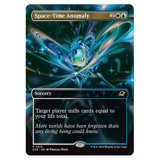 Space-Time Anomaly 0315 card from the Magic The Gathering set Edge of Eternities