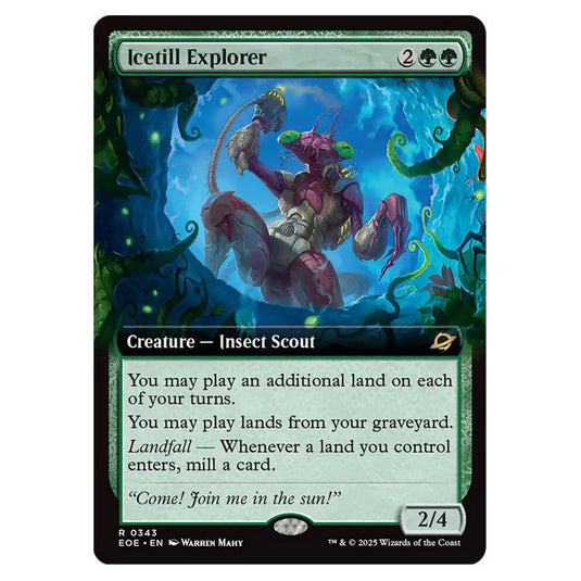 Icetill Explorer 0343 card from the Magic The Gathering set Edge of Eternities