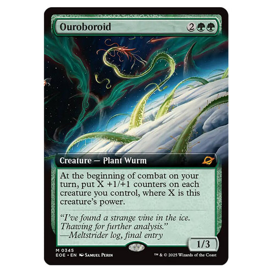 Ouroboroid 0345 card from the Magic The Gathering set Edge of Eternities