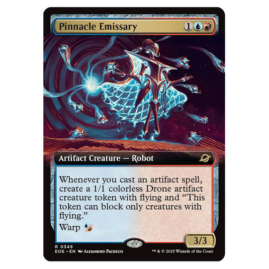 Pinnacle Emissary 0349 card from the Magic The Gathering set Edge of Eternities