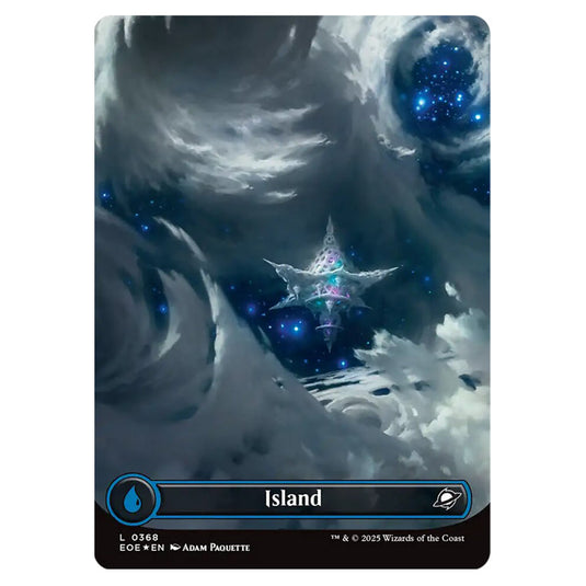 Island 0368 card from the Magic The Gathering set Edge of Eternities