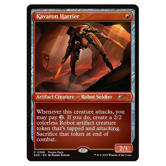 Kavaron Harrier 0396 card from the Magic The Gathering set Edge of Eternities