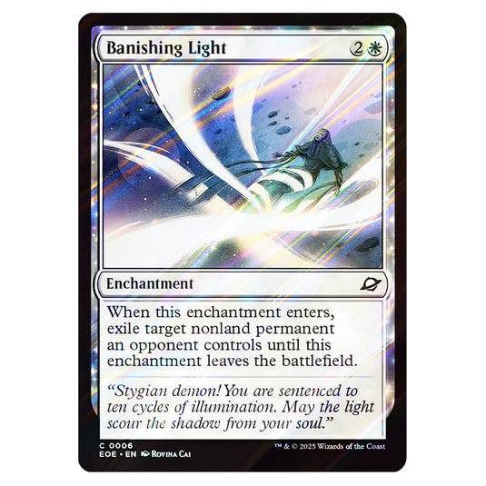 Banishing Light 0006 card from the Magic The Gathering set Edge of Eternities