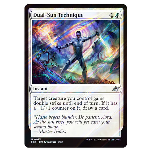 Dual-Sun Technique 0013 card from the Magic The Gathering set Edge of Eternities